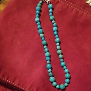 Silver and Turquoise Necklace